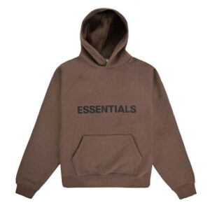 Brown Essentials Hoodies